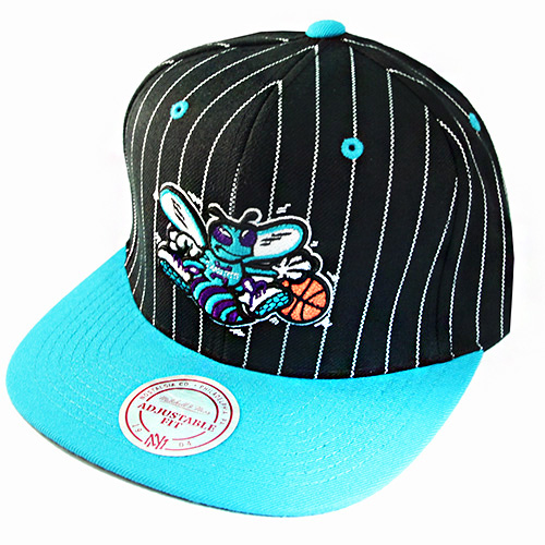 charlotte hornets snapback mitchell and ness