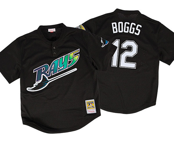 wade boggs devil rays jersey