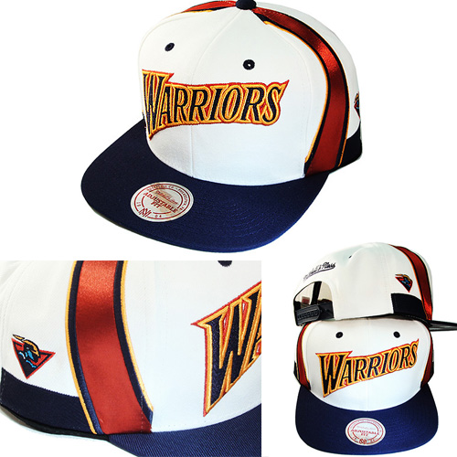 golden state warriors mitchell and ness snapback